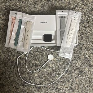 Apple Watch Series 3 w/cellular 42mm space gray aluminum